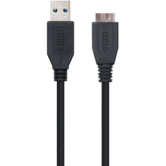 Câble USB-A 3.0 Mâle vers Micro-USB 3.0 Mâle 1m