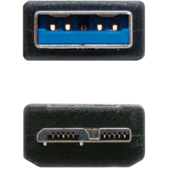 Câble USB-A 3.0 Mâle vers Micro-USB 3.0 Mâle 2m