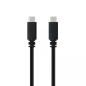 Câble Nanocable USB 2.0 3A - Type USB-C/M-USB-C/M - 1,5m - Couleur Noir