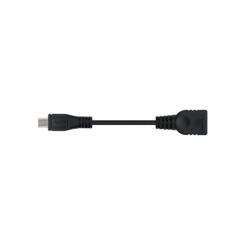 Nanocable Câble Micro USB 2.0 OTG Mâle vers USB-A Femelle 15cm