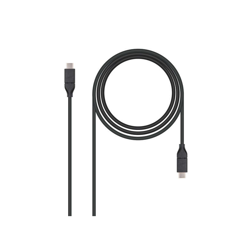 Câble USB-C 3.1 Gen 2 10Gbps Mâle vers USB-C Mâle 1m