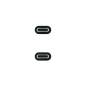 Câble Nanocable USB 3.1 Gen2 5A USB-C/M-USB-C/M 1.5m - Couleur Noir