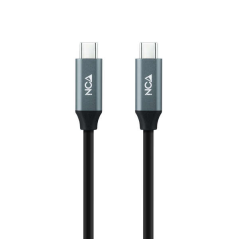 Câble Nanocable USB 3.2 Gen2X2 100W 4K/60Hz USB-C M/M 1.5m - Noir