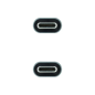 Câble Nanocable USB 3.2 Gen2x2 100W 4K/60Hz USB-C M/M - Longueur 3m - Couleur Noir