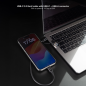 Câble Nanocable USB-C mâle - Puissance maximale : 60 W - Longueur : 0,5 m - Vitesse de transfert : jusqu’à 10 Gbit/s - Résolutio