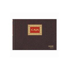 ✅ Cahier Dohe Premium Toile - 100 Feuilles Numérotées - Reliure Toile Premium - Double Impression Rouge et Or en stock