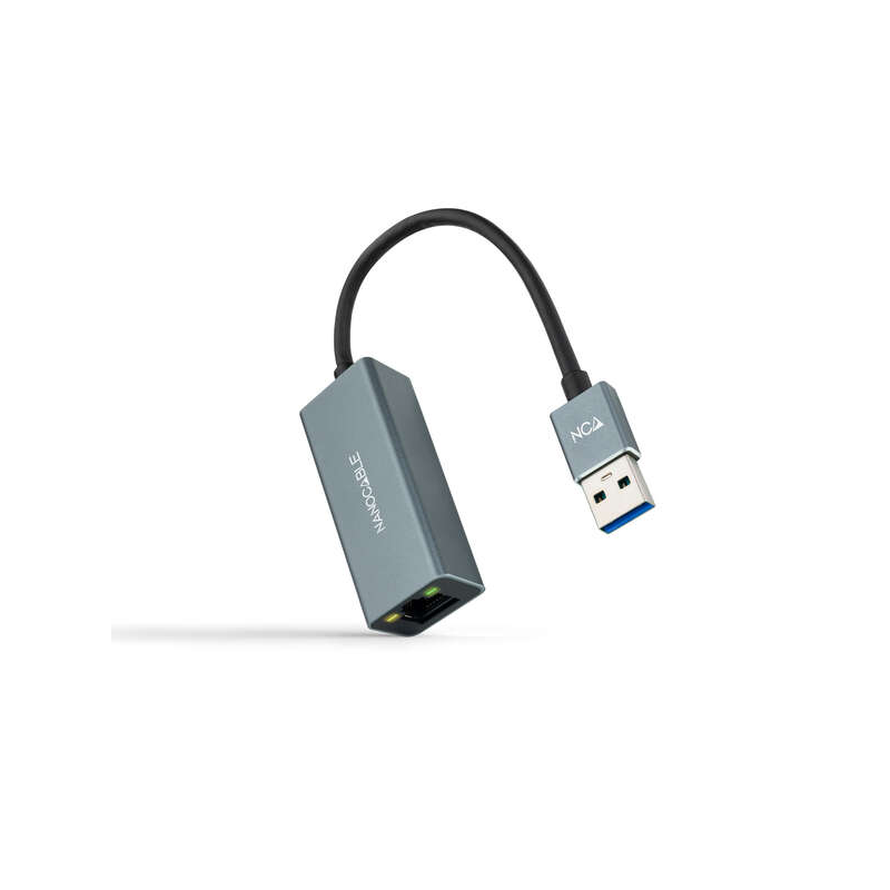 Adaptateur réseau Nanocable USB 3.0 vers Gigabit Ethernet 10/100/1000 Mbps