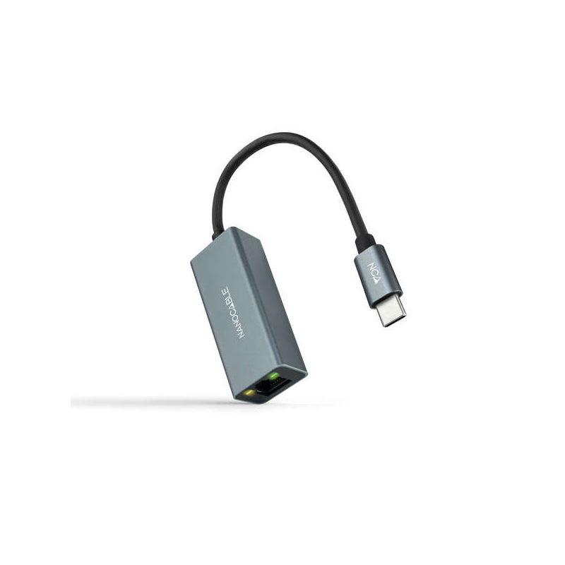 Adaptateur réseau Nanocable USB-C vers Gigabit Ethernet 10/100/1000 Mbps
