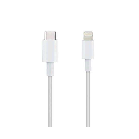 Câble USB-C Mâle vers Lightning Mâle 2m - Couleur Blanche