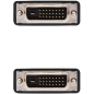 Câble Nanocable DVI Dual Link 24+1 Mâle vers DVI 24+1 Mâle 5m - Couleur Noir