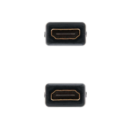 Adaptateur HDMI Nanocable - A/HA/H - Couleur Noir