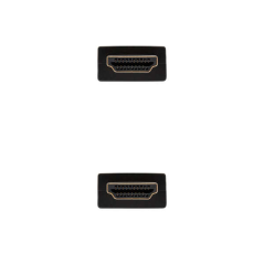 Câble HDMI Haute Vitesse Nanocable / HEC - A/MA/M - 1.5m - Couleur Noir
