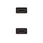 Câble HDMI Haute Vitesse Nanocable / HEC - A/MA/M - 1.5m - Couleur Noir