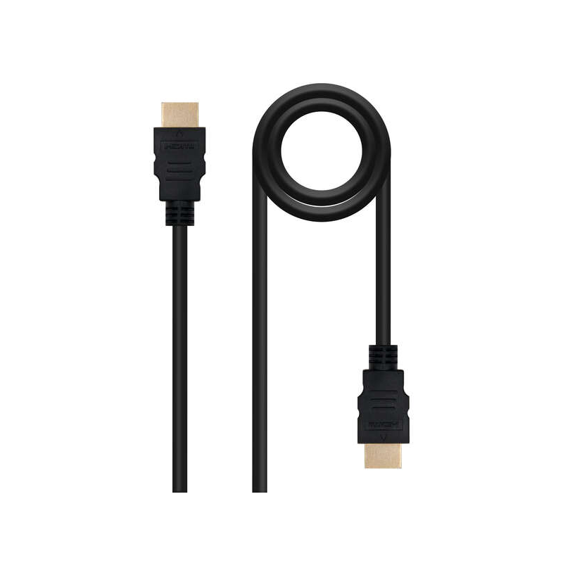 Câble Nanocable HDMI v1.4 Mâle vers HDMI v1.4 Mâle 3m - Couleur Noir