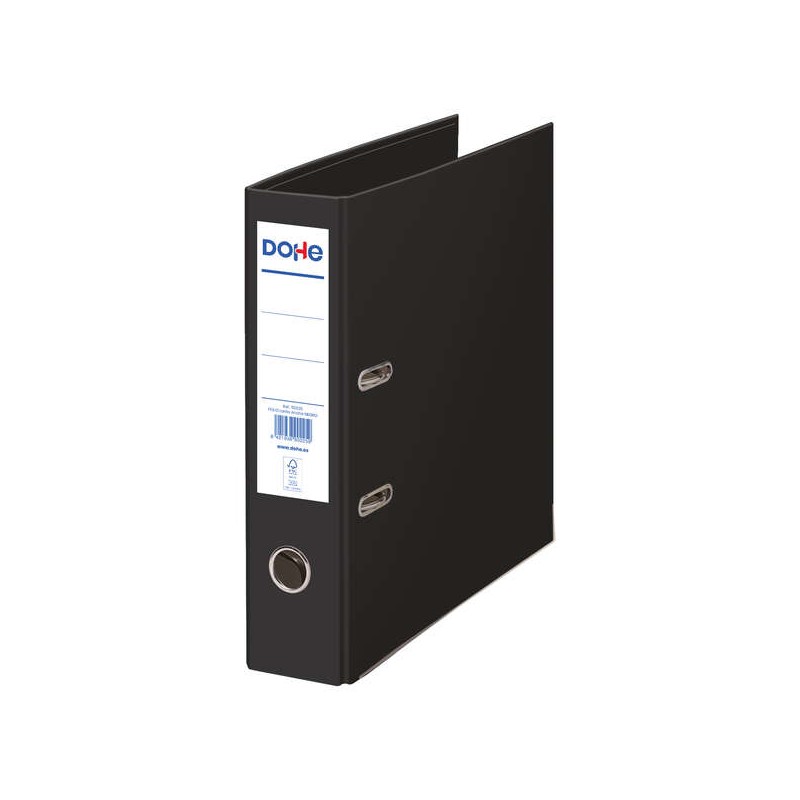 Classeur Dohe Ecofile - 320x285 mm - Carton Rigide doublé de papier offset imprimé - Ollao, Rado, Porte-carte adhésif - Coin en