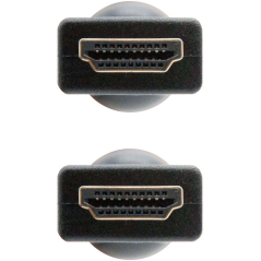 Câble Nanocable HDMI v1.4 avec Répéteur Mâle vers HDMI v1.4 Mâle 30m - Haut Débit - Couleur Noir