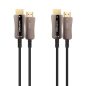 Nano Câble HDMI v2.1 Mâle vers HDMI v2.1 Mâle 10m - 8K@60Hz 4K@120Hz 48Gbps - Couleur Noir