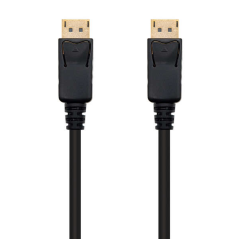 Câble Nanocable DisplayPort Male vers DisplayPort Male 2m - Couleur Noir