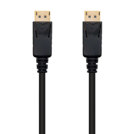 Câble Nanocable DisplayPort Male vers DisplayPort Male 2m - Couleur Noir