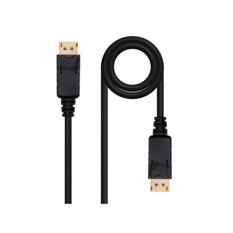 Câble Nanocable DisplayPort Male vers DisplayPort Male 3m - Couleur Noir