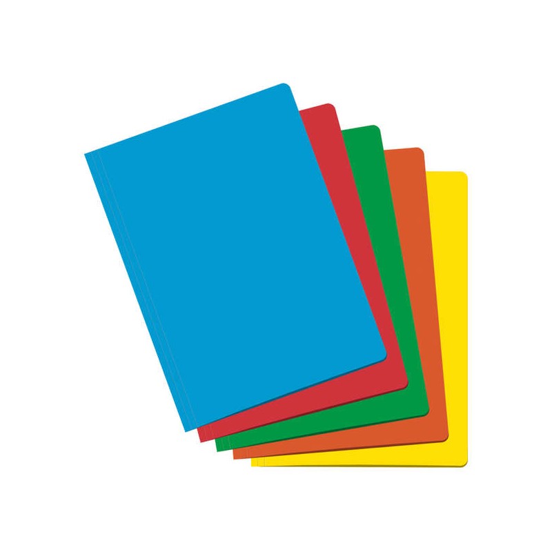 LOT de 50 Sous-classeurs Dohe en Carton 180 g - Avec Fente de Fixation - Résistants et Durables - Idéals pour Organiser des