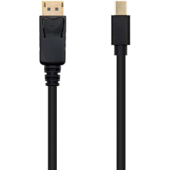 Nanocable Câble Mini DP Mâle vers DisplayPort Mâle 2m - Couleur Noire