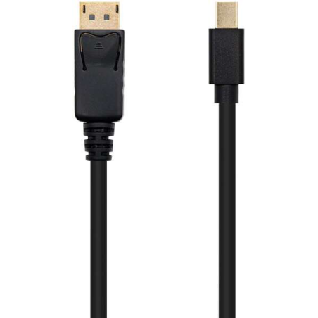 Nanocable Câble Mini DP Mâle vers DisplayPort Mâle 2m - Couleur Noire