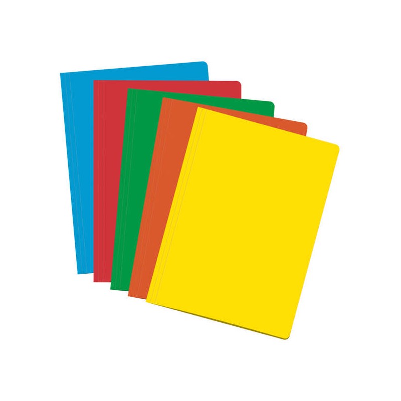 LOT de 50 Sous-classeurs Dohe en Carton 180 g - Avec Fente de Fixation - Résistants et Durables - Idéals pour Organiser des