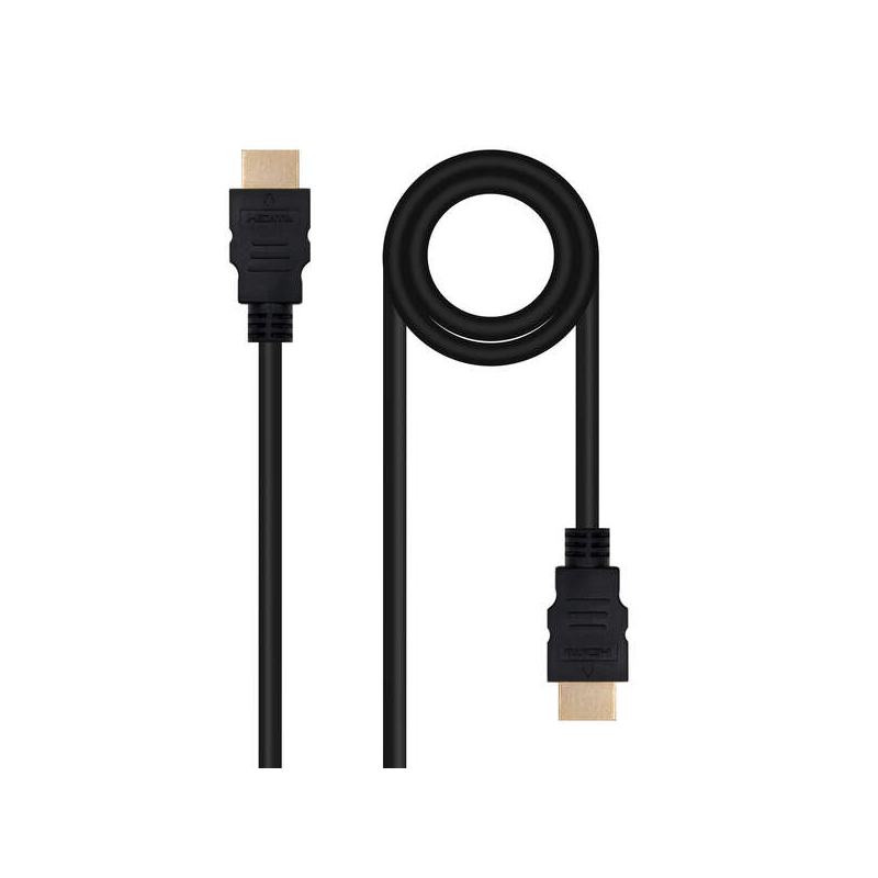 Nanocable Câble HDMI v2.0 Mâle vers HDMI v2.0 Mâle 5m - 4K@60Hz 18Gbps - Couleur Noir