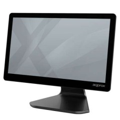 moniteur noir pied triangulaire moderne