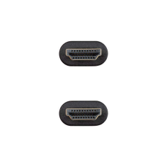 Câble Nanocable HDMI V2.0 4K@60Hz 18Gbps CCS 1m - Noir