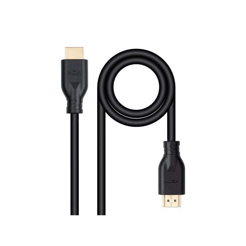 Câble Nanocable HDMI V2.0 4K@60Hz 18Gbps CCS 7m - Noir