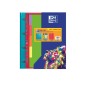 LOT de 10 Oxford Europeanbinder Oxfl&G A4+Pp Sb+Sep Viv Sur – Classeur européen à anneaux – Format A4+ – Fabriqué en
