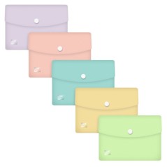 ✅ LOT de 5 Broche Oxford Oxfurban A6 PP TR Past STD - Résistante et Durable - Format A6 - Idéale pour Organise en stock