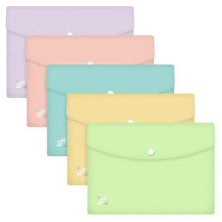 ✅ LOT de 5 Broche Oxford A5 PP Transparente - Solide et Durable - Taille Standard - Transparente - Idéale pour en stock