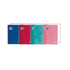 ✅ LOT de 5 Oxford School Classic A5+ Europeanbook - Couverture extra rigide - 80 feuilles - Couleurs assorties c en stock