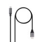 Câble adaptateur Nanocable USB-C vers HDMI - Longueur : 1,8 m - Résolution : 4K - Boîtier en aluminium - Dimensions : 195 x 230
