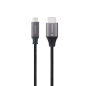 Câble adaptateur Nanocable USB-C vers HDMI - Longueur : 1,8 m - Résolution : 4K - Boîtier en aluminium - Dimensions : 195 x 230