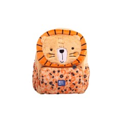 ✅ Oxford Kids Sac à dos enfant 8,5 L Peluche douce au toucher Assorti Leo Leon - Adorable design lion - Toucher en stock
