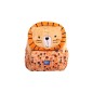 Oxford Kids Sac à dos enfant 8,5 L Peluche douce au toucher Assorti Leo Leon - Adorable design lion - Toucher doux et