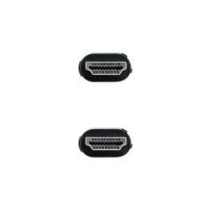 Câble Nanocable HDMI 2.1 IRIS 8K Mâle vers HDMI 2.1 IRIS 8K Mâle 2m - Couleur Noir