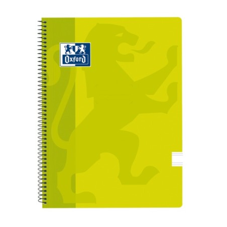 ✅ LOT de 5 Oxford School Classic Carnet à spirales avec couverture en plastique – Ligne directrice 2.5 avec m en stock