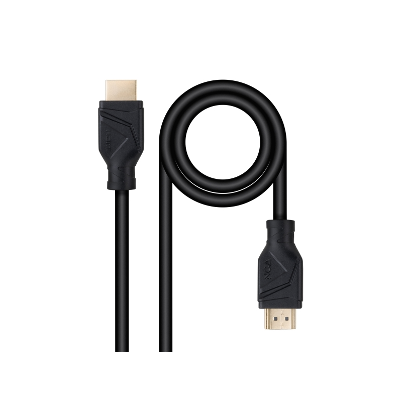 Câble HDMI 2.1 CCS A/MA/M Nanocable - Longueur 1,5 m - Couleur noire