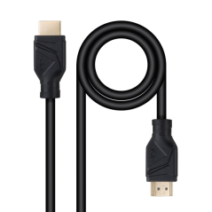Câble HDMI 2.1 CCS Nanocable A/MA/M - Longueur 3 m - Couleur : noir