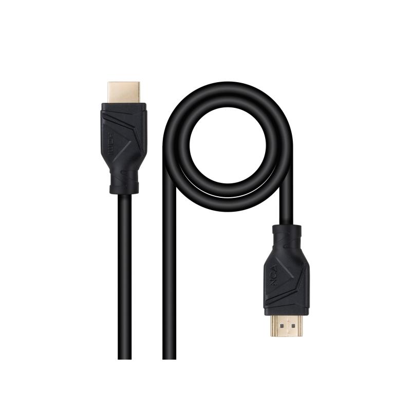 Câble HDMI 2.1 CCS Nanocable A/MA/M - Longueur 5 m - Couleur : noir