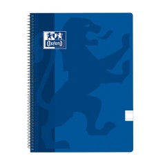 ✅ LOT de 5 Oxford School Classic Carnet à spirales avec couverture en plastique – Règle 2.5 avec marge – 8 en stock