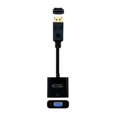 Convertisseur Nanocable Displayport vers SVGA - Displayport /M-SVGA/H - 15 cm - Couleur Noir