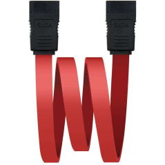 Câble de Données Nanocable OEM SATA 0.50m - Couleur Rouge