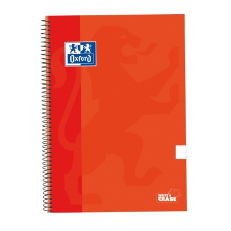 ✅ LOT de 5 Oxford School – carnet à spirale classique, couverture Extra rigide, écriture et effacement, Foli en stock