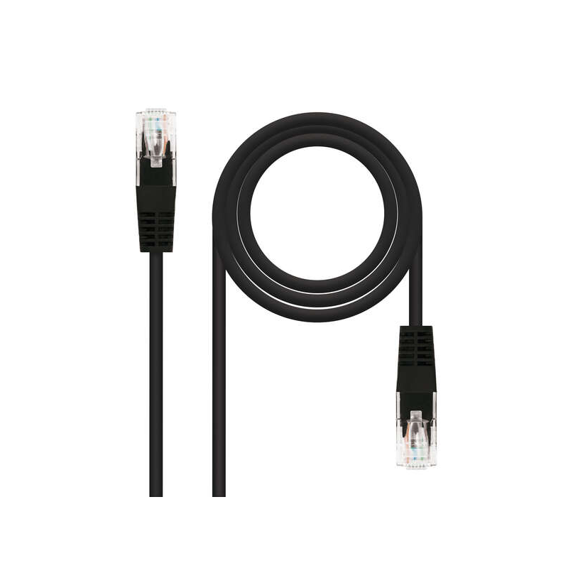 Nanocable Patch Cord Cat.6 UTP AWG24 - 0.5m - Couleur Noir